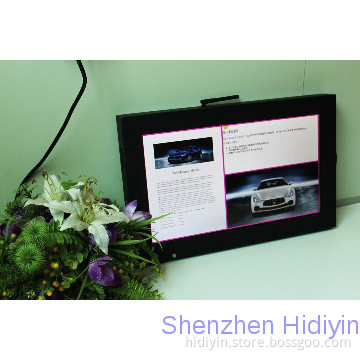 Hidiyin 2014 lcd monitor usb media player for advertising 19 inch
